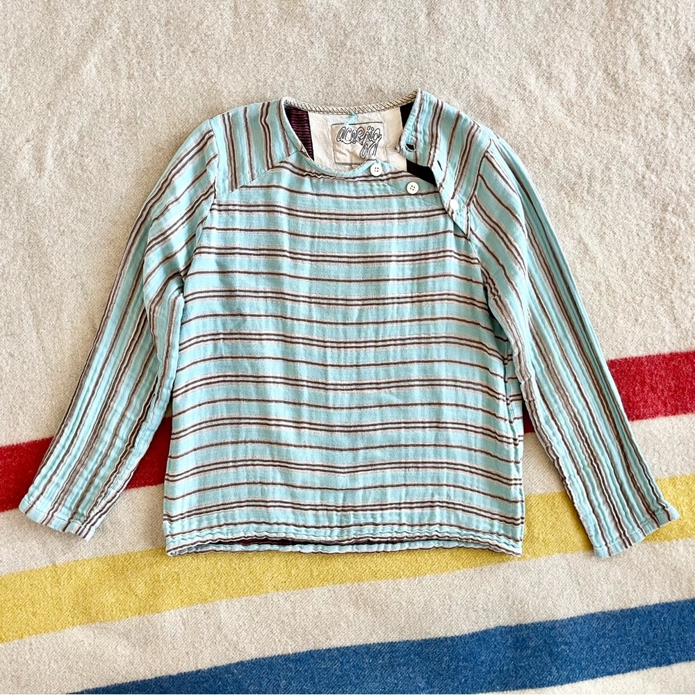 Ace and jig Jackie asymmetric neck top in Antoinette